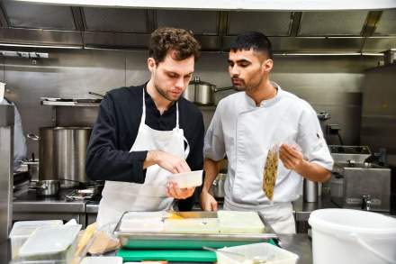 Restaurant Gastronomique L’Opidom · Jérôme Roy et son équipe